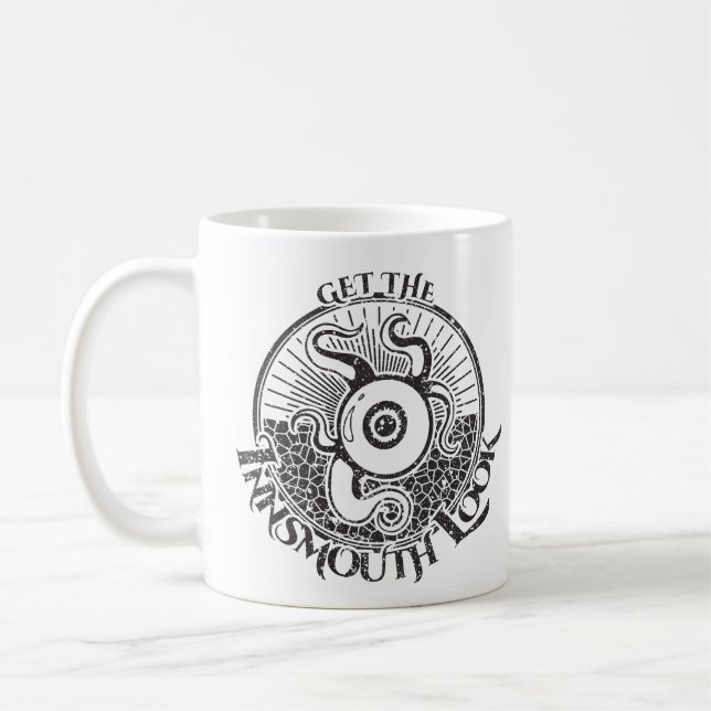 Innsmouth Look Tentacle Lovecraftian Kaffeetasse (Links)