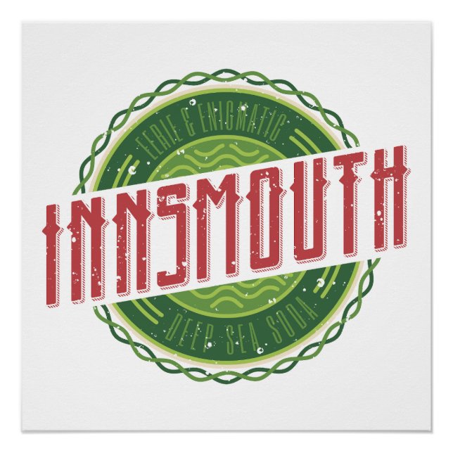 Innsmouth Lovecraft Soda Soft Drink Poster (Vorderseite)