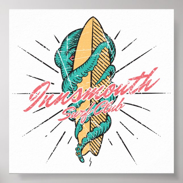 Innsmouth Surf Club Poster (Vorne)