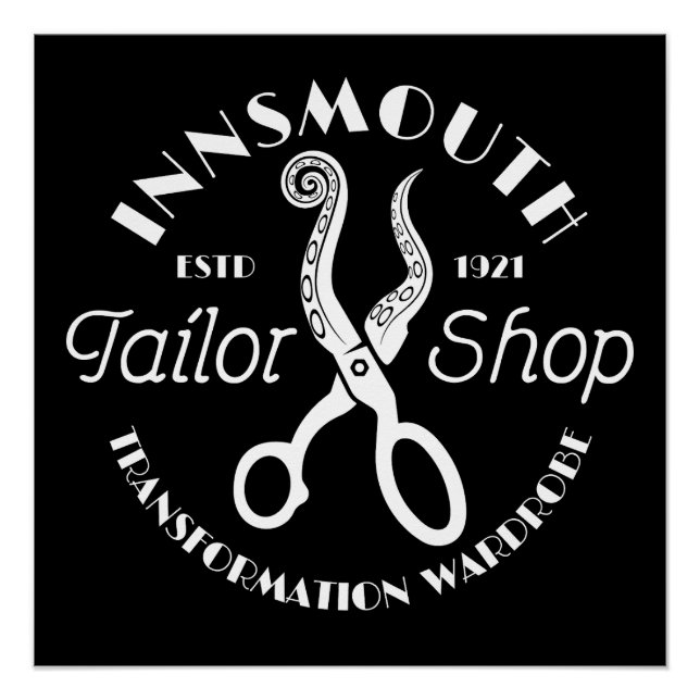 Innsmouth Tailor Lovecraft Poster (Vorderseite)