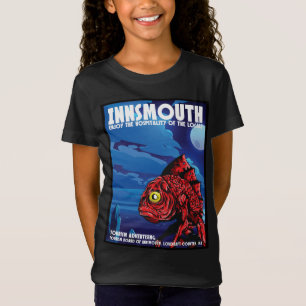 Innsmouth Vintage Travel Poster Lovecraft T-Shirt