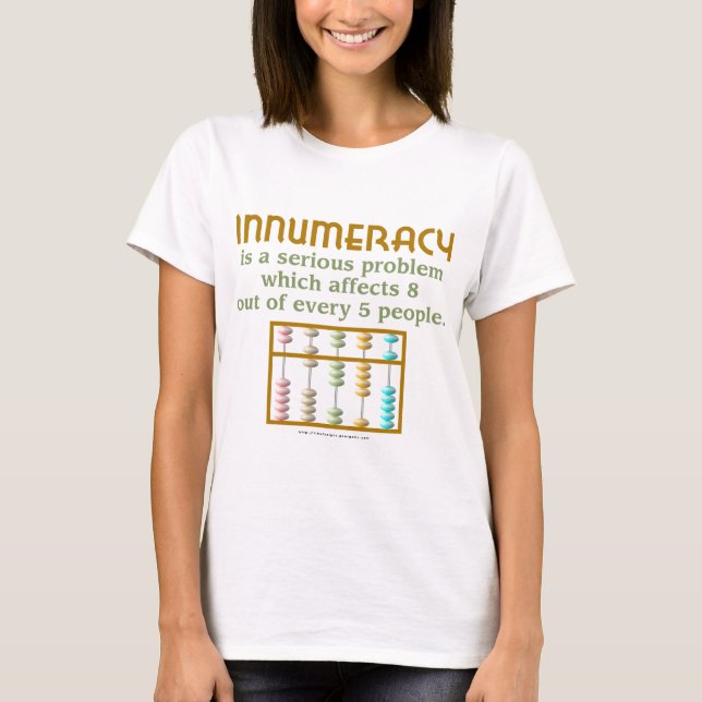 Innumeracy T-Shirt (Vorderseite)