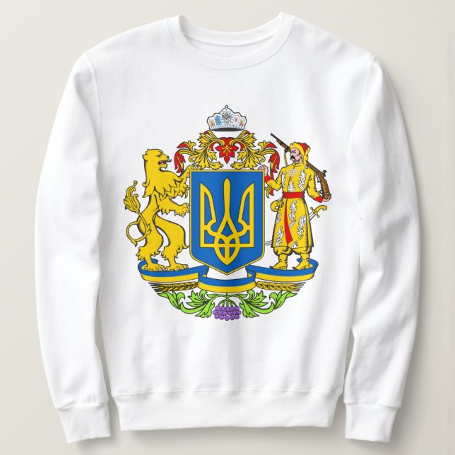 Inoffizieller ukrainischer Wappen-T - Shirt (Design vorne)