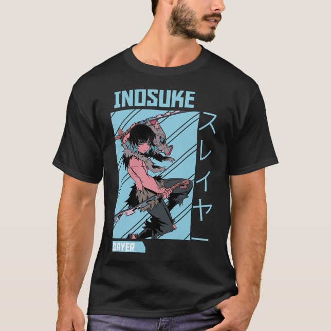Inosuke Demon Slayer Classic T-Shirt (Vorderseite)