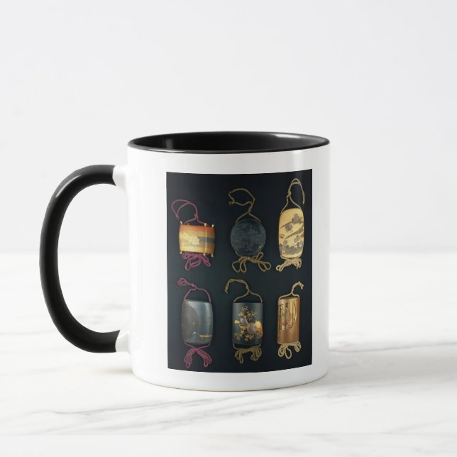 Inro-Hüllen, 19. Jahrhundert Tasse (Links)