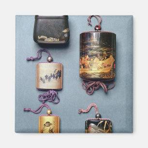 Inro- und Tabakbeutel Magnet