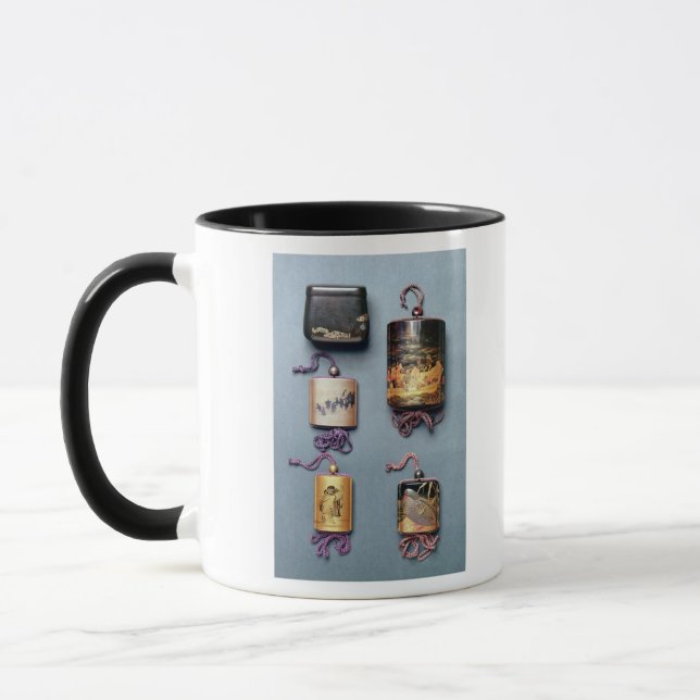 Inro- und Tabakbeutel Tasse (Links)
