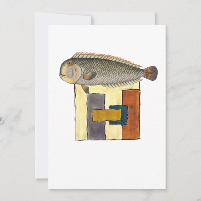 ins Meer Einladung (Vorderseite)