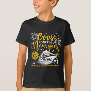 Ins neue Jahr 2026 cruisen Frohes Neues Jahr 202 T-Shirt