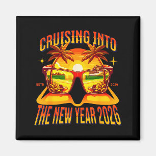 Ins neue Jahr 2026 cruisen Magnet