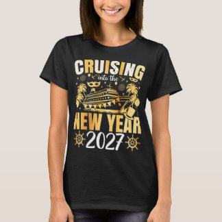 Ins neue Jahr 2027 cruisen Frauen T-Shirt