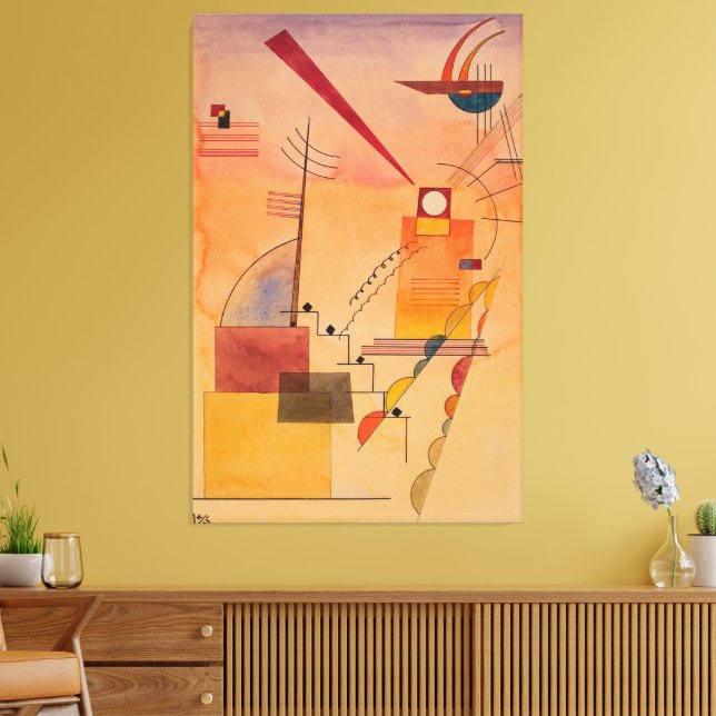 Ins Violett Leinwanddruck (Insitu (Wohnzimmer))