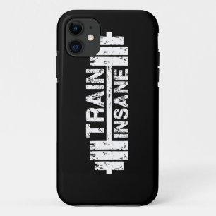 Insane - Barbell, Fitnessraum, Workout Inspiration Case-Mate iPhone Hülle