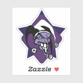 Insane Jester Logo-Aufkleber Aufkleber