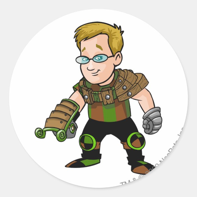 Insane Kiko Lake Staff Player Runder Aufkleber (Vorderseite)