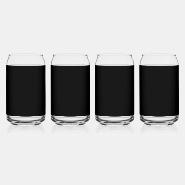 Insanely Black (Das dunkelste Schwarze) Bier Dosenglas (Vorderseite)