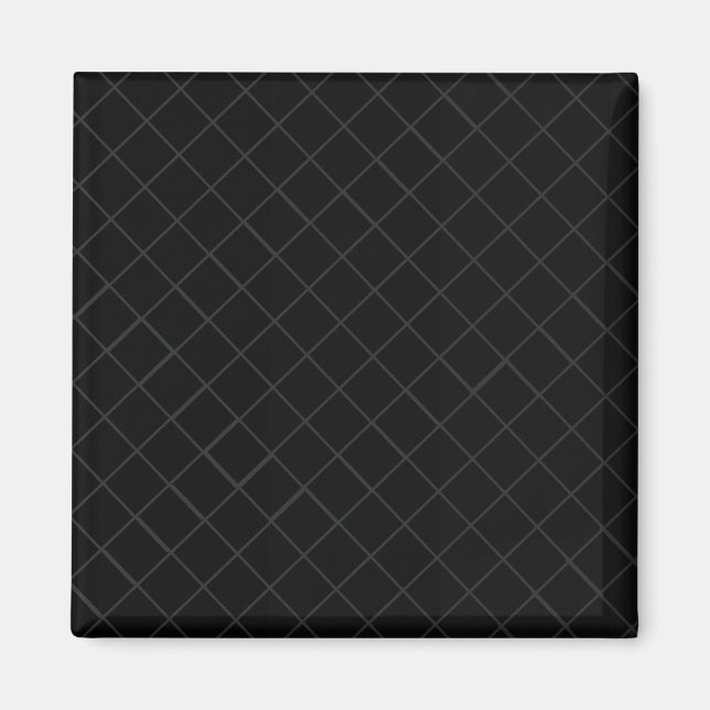Insanely Black Pattern Magnet (Vorne)