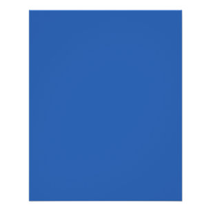 Insanely Blue (The Bluest Blue) Poster