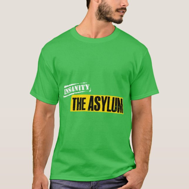 Insanity Asylum gift retro T-Shirt (Vorderseite)