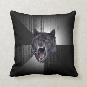 Insanity Wolf Meme Kissen