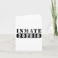 Insasse 202510 Funny Lazy Halloween Gefangener Cos