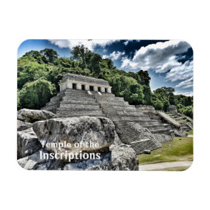 Inschriftentempel, Chiapas, Mexiko Magnet