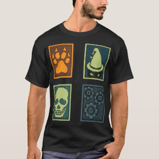 Inscryption Psychologische Horror Kartenarten T-Shirt