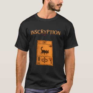 Inscryption Psychologische Katzen-Kartenspiel Hall T-Shirt