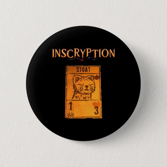 Inscryption Psychologische Stehkartenspiel Hallowe Button (Vorderseite)