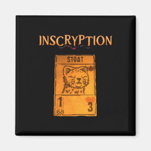 Inscryption Psychologische Stehkartenspiel Hallowe Magnet