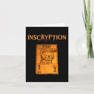 Inscryption Psychologisches Stoad Kartenspiel Hall Karte