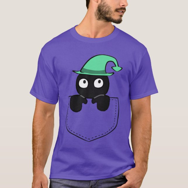 Inscryption Tanzender Pocket Wizard Horror Kartens T-Shirt (Vorderseite)