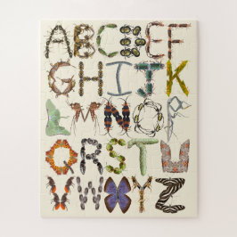 Insect Alphabet - Alphabet Bugs Puzzle