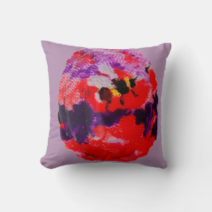 Insect Art Purple, Red Floral Bee Kissen