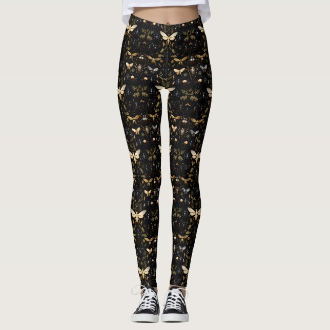 Insect Harmony Leggings - Nature's Elegance (Vorderseite)