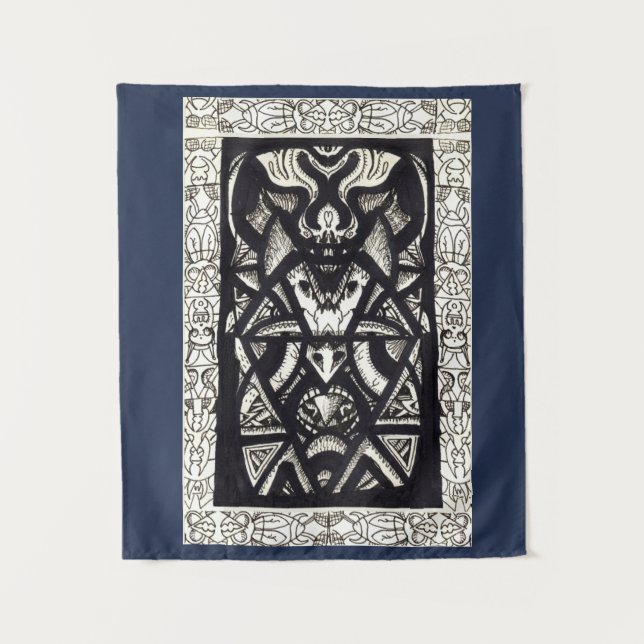 Insect King von Brian Benson Wandteppich (Vorderseite)