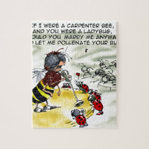 Insect Nightclub Singers Funny Puzzle