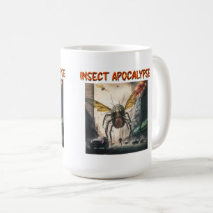 Insekt-Apokalypse Klassische Tasse, 15 oz Kaffeetasse