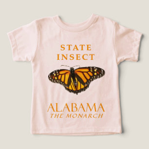 Insekt des Alabama-Territoriums Der Monarch