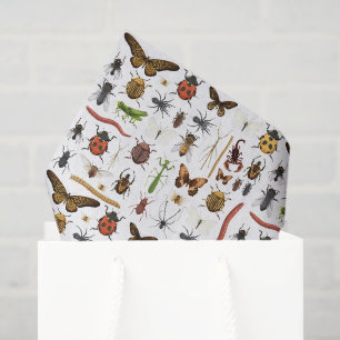 Insekten-Dekupiersche Papier, Bugs Geburtstag Seidenpapier