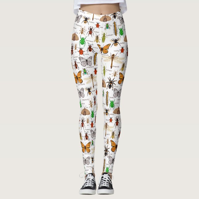 Insekten Leggings (Vorderseite)