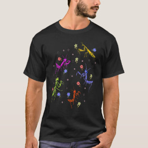Insekten sammeln Bug Fang Gebet Mantis Ento T-Shirt