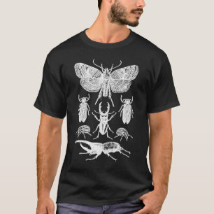 Insekten-Sammlung T Butterfly Stag Käfer Bugs T-Shirt