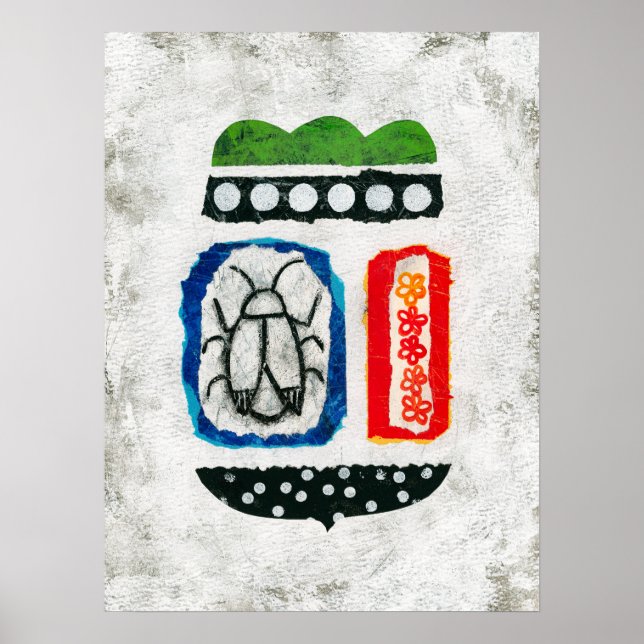 Insekten sind Niedliche Plakatwände Kunst - Abstra Poster (Vorne)