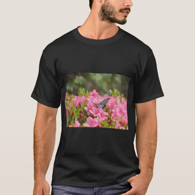 Insekten und schöne Blume Natur T-Shirt (Vorderseite)