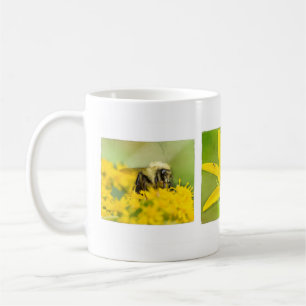Insekten und Wildblumen Kaffeebecher Kaffeetasse