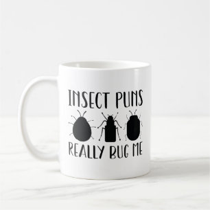 Insekten-Wortspiele nerven mich wirklich Kaffeetasse