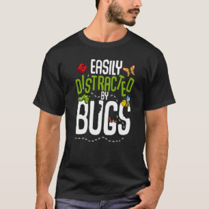 Insektenarten Biologie Bug Science Natching T-Shirt