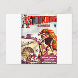 Insektenaugen-Monster Postkarte