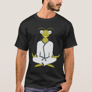Insektenmantis grün Terrarium Zoo Tierpark beten T-Shirt